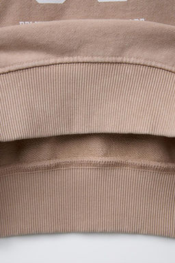 FADED SLOGAN SWEATSHIRT - Zara фото 8