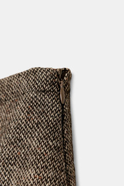 WOOL-BLEND HERRINGBONE SKORT - Zara фото 8