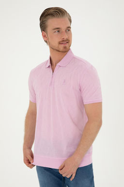 U. S. Polo Assn / Мужская розовая футболка - U.s. polo assn фото 15