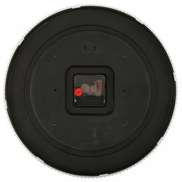 Часы настенные Зимняя вишня д29,8см, h4,2см, мягкий ход, циферблат Вишня белый; цифры арабские, черный; корпус пластик, рефленый, белый/розовое золото; в коробке (Китай) - Домашняя мода фото 3