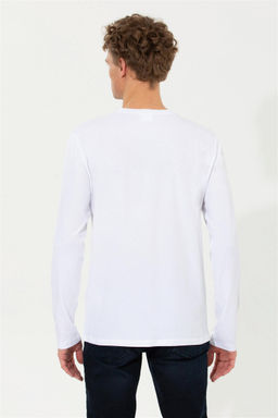 Мужской белый базовый свитшот Неожиданная скидка в корзине - U.s. polo assn фото 5