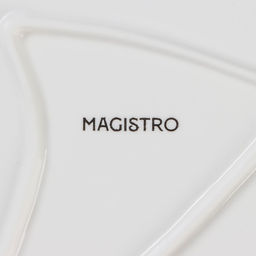 Блюдо сервировочное Magistro «Сердце. Бланш», 24×27×3 см, фарфор, белое