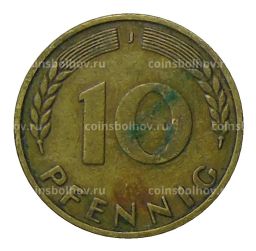 10 пфеннигов 1949 года J Германия