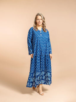 Платье (хлопок) №25-585-4 - Ганг фото 2