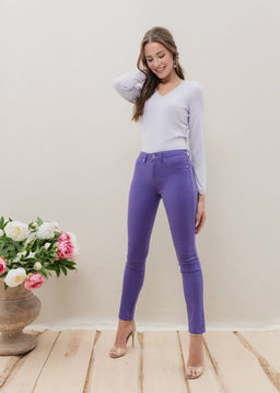 CONTE Моделирующие Soft Touch джинсы CON-38V royal violet - Conte elegant фото 2