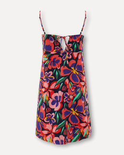 Мини-платье с цветочным орнаментом - Incity фото 7