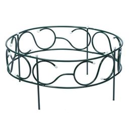 Грядка оцинкованная, 70×70×30 см, зелёная, «Декоративная»