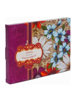 Блюдо декоративное АРТ Цветы 30x22см - SIJ фото 2