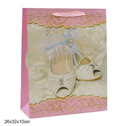 Цена за 12 шт. Пакет подарочный 26х32х10 Свадьба / 9321 /уп 12/480/