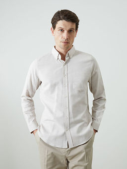 Regular Fit Uzun Kollu Arm?rl? Erkek G?mlek