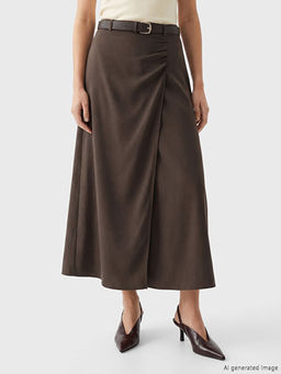 Beli Kemerli B?zg?l? Kalem Etek