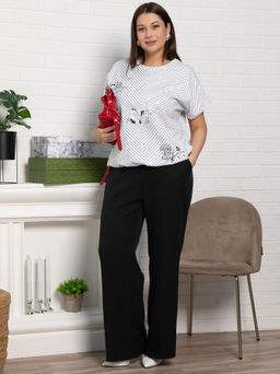 Блуза Ханна (белая) Б15356-20М - Lt collection фото 2