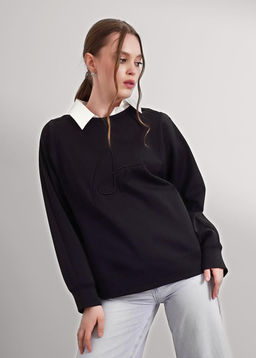 156979/181эф Джемпер женский (ЧЗ)