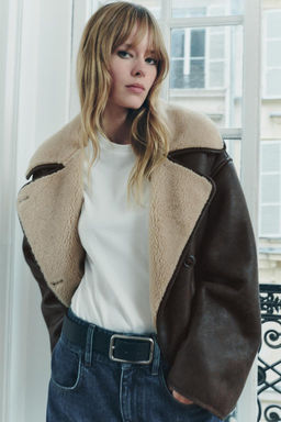 DOUBLE-FACED JACKET ZW COLLECTION - Zara фото 5