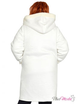 Жакет-дубленка Модель №1385 размеры 44-84 - Plusmoda фото 19