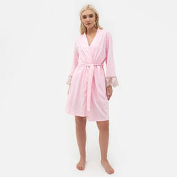 Комплект домашний женский (халат, сорочка) KAFTAN, размер 48-50, розовый