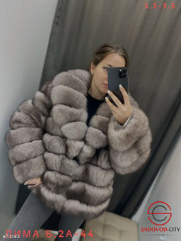Шуба женская из искусственного меха