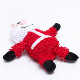 Игрушка мягкая для собак Дед мороз с пищалкой, 26 х 15 см - Пижон фото 11