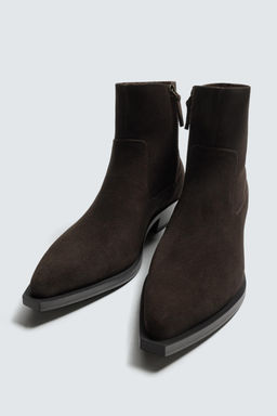 POINTED TOE COWBOY BOOTS - Zara фото 12