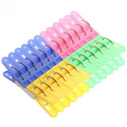 Цена за 4 шт. Прищепки бельевые Селфи (24шт) 0606