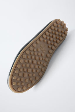 LEATHER LOAFERS - Zara фото 7