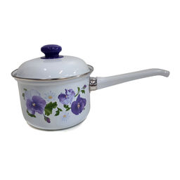Кастрюля 1,5л С-1608АП/4 "Анютины глазки"