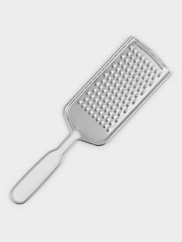 Цена за 3 шт. Тёрка для сыра мелкая Доляна «Помощник», 21×5.5 см, с ручкой, нержавеющая сталь, серебристая