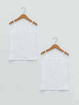 Kare Yaka Basic Ask?l? K?z ?ocuk Atlet 2li - Waikiki фото 2