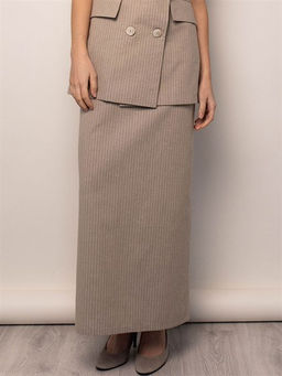 53% лен, 47% хлопок юбка - Волтри фото 6