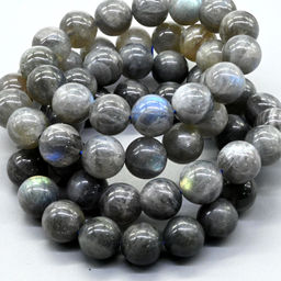 Браслет из Лабрадора шарик 13мм