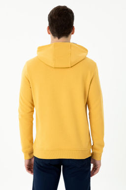 U. S. Polo Assn Мужская горчичная толстовка с капюшоном - U.s. polo assn фото 19
