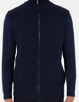 Lacivert Slim Fit Fermuarl_ Triko H_rka - Pierre cardin фото 6