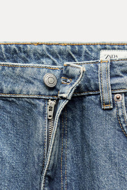 ZW COLLECTION CROPPED FLARE HIGH-WAIST JEANS - Zara фото 4