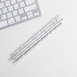 Канцелярский набор,3 карандаша, скрепки, кнопки, планинг, дек. клейкая лента 17 х 2 х 20,4см - Зимнее волшебство фото 3