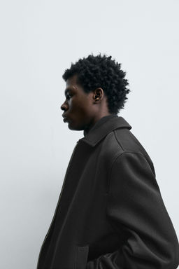 TEXTURED ZIP-UP JACKET - Zara фото 5