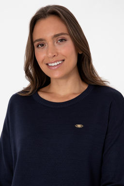 Kad_n Lacivert Bisiklet Yaka Kazak - U.s. polo assn фото 2