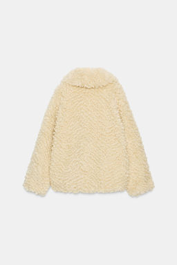 FAUX SHEARLING JACKET ZW COLLECTION - Zara фото 6