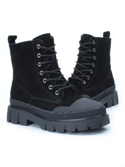 04-297-1M BLACK Ботинки зимние женские - No name фото 28