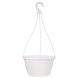 Кашпо Подвесное с подвесом (4,5л) Цв. Белый (Арт. КШ-6446) - Вмс фото 2