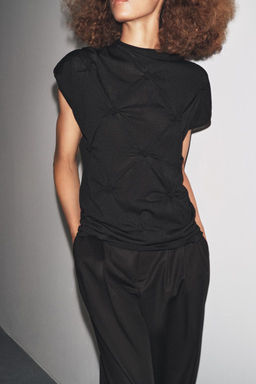 KNOT DETAIL KNIT TOP - Zara фото 4