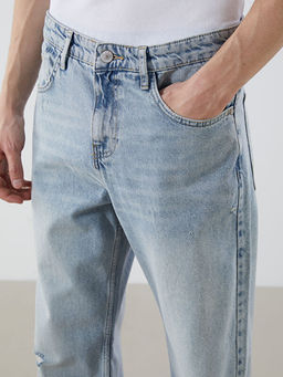 Baggy Fit Erkek Jean Pantolon