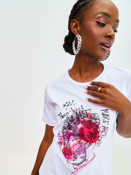 Футболка с принтом NEW - Fashion.love.story фото 7