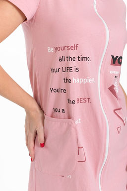 Халат М324066Пв розовый