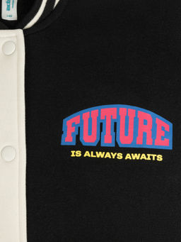 ACOOLA / Куртка детская для девочек Tahat черно-белый  фото 4