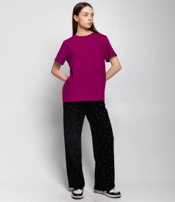 Футболка #1S600, сангрия