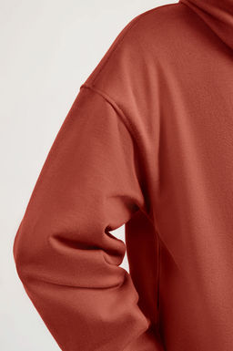 Арт. 15115 Худи женское с капюшоном 46-54 (5 шт) Цвет:терракотовый - Калинка фото 6