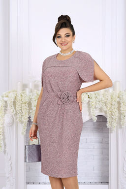 Платье Ninele 7524 пудра  фото 2