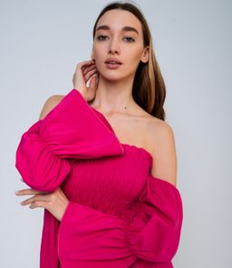 Платье #ОБШ1769, фуксия