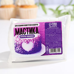 Мастика сахарная Фиолетовая для вафельных картинок и сахарных фигурок, 100 г. - Simaland фото 2