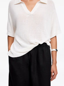 Pantalones de lino - H&m фото 4